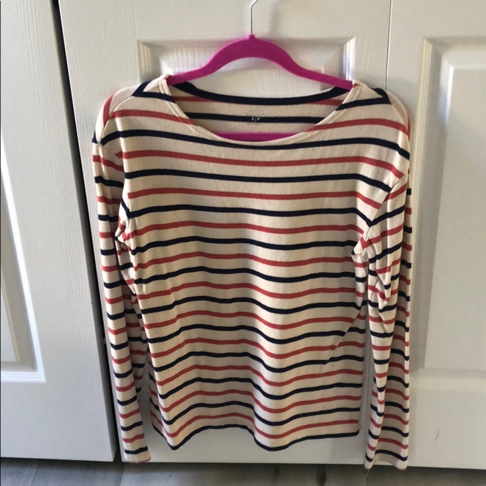 Old Navy Striped Long Sleeve Tee